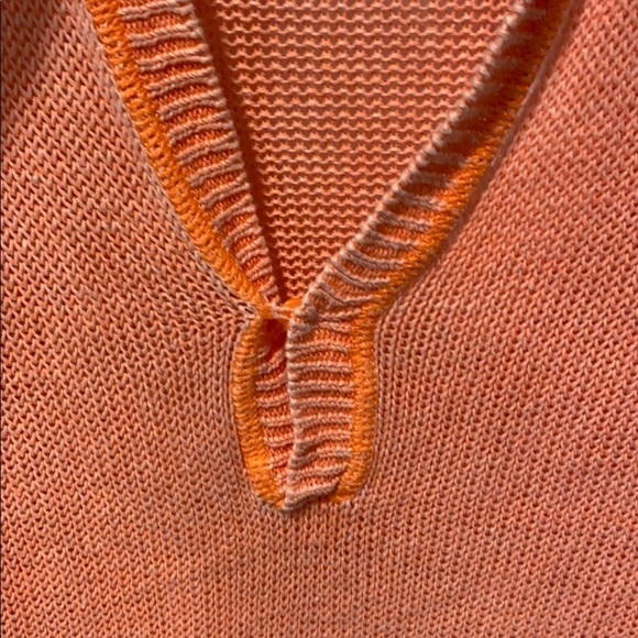 J Crew Linen Loose Knit Henley - Picture 5 of 11